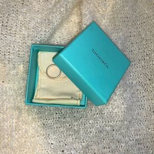 Dainty Tiffany band Sterling silver size 6